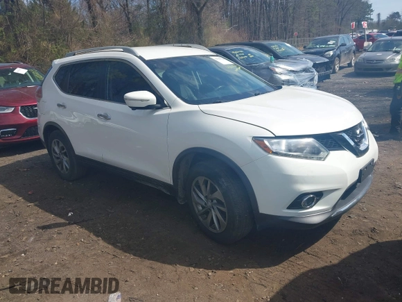 2014 Nissan Rogue SL with VIN 5N1AT2MV5EC761489, listed as a IAAI auction lot 42020720 with 68,028 mi miles. Bid and sale history available at carsss.com. Image 1.