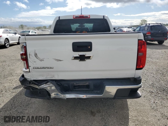 2019 Chevrolet Colorado 2WD Work Truck with VIN 1GCGSBEAXK1192417, listed as a Copart auction lot 50416985 with 40,801 mi miles and Salvage Title. Bid and sale history available at carsss.com. Image 6.