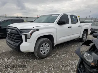 2024 Toyota Tundra 2WD SR with VIN 5TFKB5AB6RX035856, listed as a Copart auction lot 50875855 with 23,729 mi miles and Salvage Title. Bid and sale history available at carsss.com. Image 1.