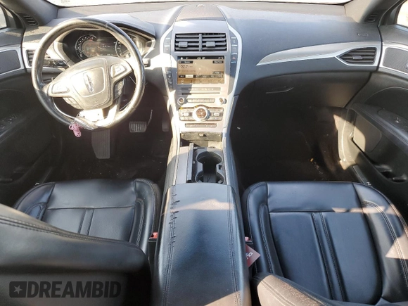 2017 Lincoln MKZ Premiere with VIN 3LN6L5A99HR609493, listed as a Copart auction lot 48124975 with 91,997 mi miles and Salvage Title. Bid and sale history available at DreamBid. Image 8.