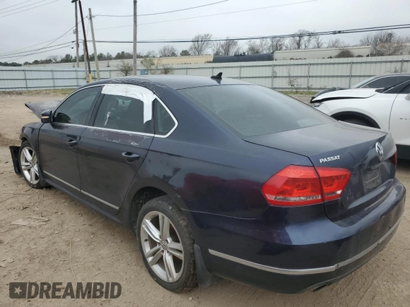 2015 Volkswagen Passat Sport с VIN 1VWBT7A33FC065723, выставлен на аукционе Copart как лот 48561105 с пробегом 144 086 миль миль и Списание • Salvage title. История ставок и продаж доступна на DreamBid. Изображение 2.