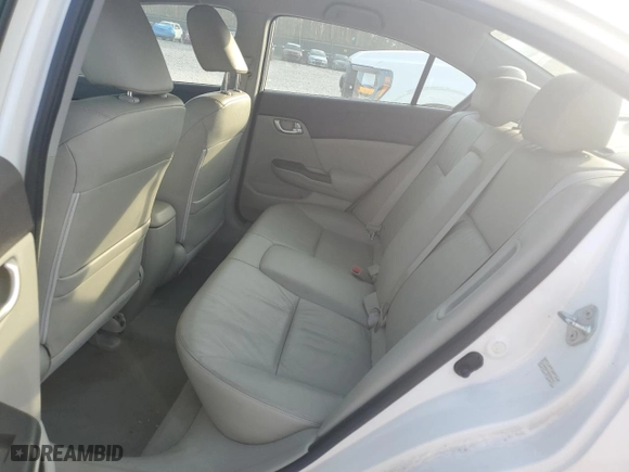 2012 Honda Civic Hybrid with VIN JHMFB4F39CS002107, listed as a Copart auction lot 46880265 with 192,556 mi miles and Salvage Title. Bid and sale history available at carsss.com. Image 10.