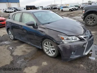 2015 Lexus CT 200h Hybrid with VIN JTHKD5BH8F2217434, listed as a Copart auction lot 67795822 with 178,987 mi miles. Bid and sale history available at carsss.com. Image 4.