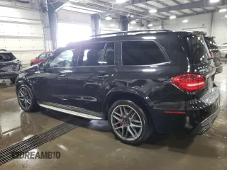 2018 Mercedes-Benz GLS with VIN 4JGDF7FE1JB048135, listed as a Copart auction lot 69287174 with 42,975 mi miles and Salvage Title. Bid and sale history available at carsss.com. Image 2.