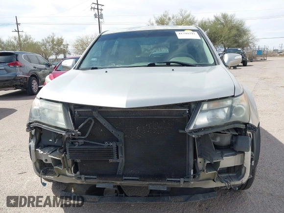 2013 Acura MDX with VIN 2HNYD2H27DH517185, listed as a IAAI auction lot 41799347 with 125,437 mi miles. Bid and sale history available at carsss.com. Image 12.