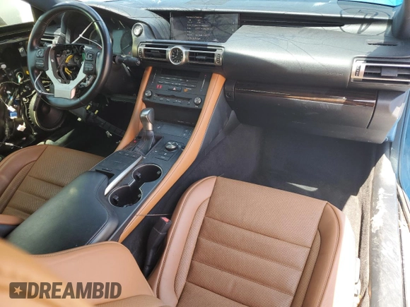 2020 Lexus RC 300 with VIN JTHD85EC5L5005646, listed as a Copart auction lot 55617555 with 29,804 mi miles and Non repairable. Bid and sale history available at DreamBid. Image 8.