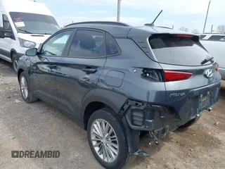 2019 Hyundai Kona SEL with VIN KM8K2CAA5KU352381, listed as a IAAI auction lot 41740117 with 57,044 mi miles and . Bid and sale history available at DreamBid. Image 3.