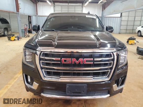 2021 GMC Yukon XL SLT with VIN 1GKS2GKD5MR361239, listed as a Copart auction lot 43741285 with 98,316 mi miles and Salvage Title. Bid and sale history available at carsss.com. Image 5.