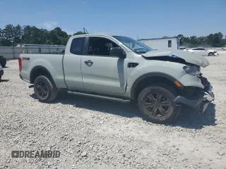2023 Ford Ranger XL with VIN 1FTER1EH7PLE21058, listed as a Copart auction lot 57785475 with 36,881 mi miles and Salvage title. Bid and sale history available at DreamBid. Image 4.
