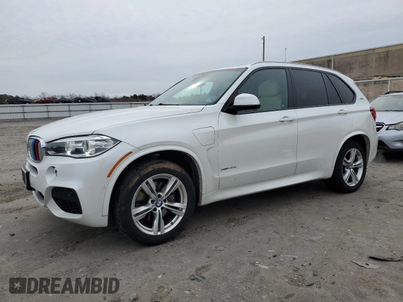 2018 BMW X5 xDrive40e iPerformance with VIN 5UXKT0C57J0V98823, listed as a Copart auction lot 48310145 with 92,985 mi miles and Clean Title. Bid and sale history available at carsss.com. Image 1.
