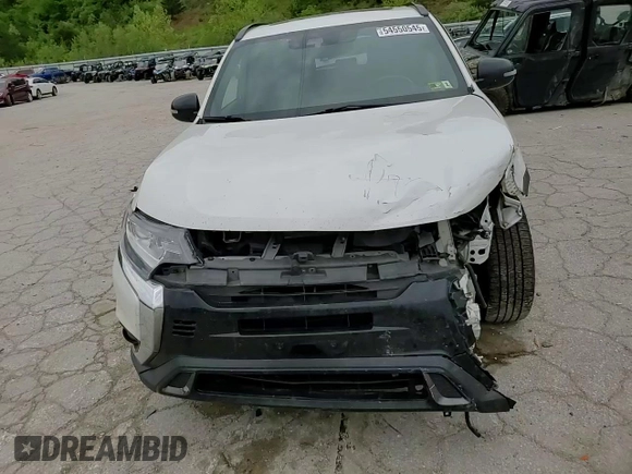 2020 Mitsubishi Outlander ES with VIN JA4AZ3A38LZ040504, listed as a Copart auction lot 54550545 with 145,302 mi miles and Salvage title. Bid and sale history available at DreamBid. Image 14.