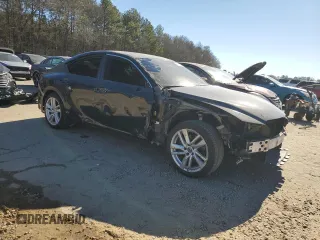 2021 Lexus IS with VIN JTHC81F22M5047297, listed as a Copart auction lot 88210705 with 29,038 mi miles and Salvage Title. Bid and sale history available at carsss.com. Image 4.