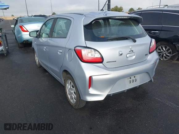 2021 Mitsubishi Mirage ES with VIN ML32AUHJ4MH004203, listed as a IAAI auction lot 41919476 with 87,854 mi miles and . Bid and sale history available at DreamBid. Image 3.