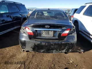 2012 Infiniti M37 with VIN JN1BY1AR6CM392633, listed as a Copart auction lot 80099504 with 190,542 mi miles and Salvage Title. Bid and sale history available at carsss.com. Image 6.
