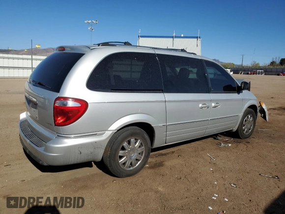 2007 Chrysler Town & Country Limited with VIN 2A8GP64LX7R170800, listed as a Copart auction lot 53546555 with 102,848 mi miles and Salvage Title. Bid and sale history available at DreamBid. Image 3.