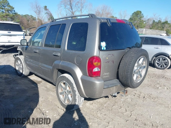 2003 Jeep Liberty Limited with VIN 1J4GL58K13W710254, listed as a IAAI auction lot 41574601 with 244,465 mi miles and . Bid and sale history available at carsss.com. Image 3.