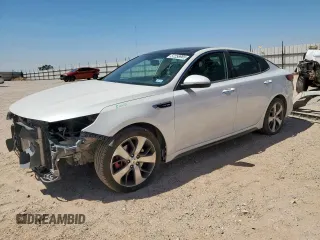 2016 Kia Optima SX Turbo with VIN 5XXGW4L20GG017102, listed as a Copart auction lot 57258965 with 113,303 mi miles and Salvage title. Bid and sale history available at DreamBid. Image 1.