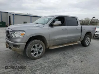 2019 Ram 1500 Big Horn z VIN 1C6SRFFT2KN812531, wystawiony jako Copart lot #51213075 z przebiegiem 134 488 mil mil oraz Szkoda całkowita • Salvage title. Historia ofert i sprzedaży dostępna na DreamBid. Obrazek 1.