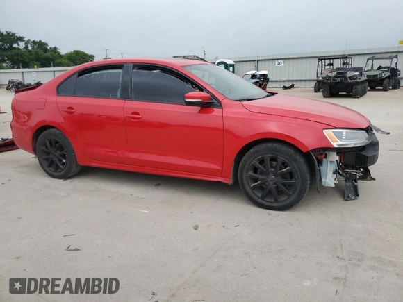 2013 Volkswagen Jetta SE with VIN 3VWDP7AJ0DM433329, listed as a Copart auction lot 54247495 with 153,036 mi miles and Salvage title. Bid and sale history available at DreamBid. Image 4.
