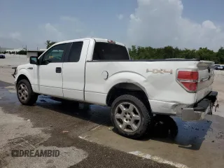2014 Ford F-150 XL with VIN 1FTFX1EF4EFB48505, listed as a Copart auction lot 58985655 with 195,068 mi miles and Salvage title. Bid and sale history available at DreamBid. Image 2.