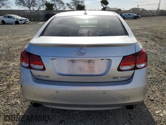 2008 Lexus GS 350 with VIN JTHBE96S380030420, listed as a Copart auction lot 47260175 with 125,476 mi miles and Salvage Title. Bid and sale history available at carsss.com. Image 6.