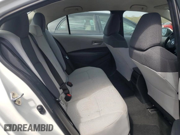 2020 Toyota Corolla L with VIN 5YFDPRAEXLP106087, listed as a Copart auction lot 50846045 with 54,319 mi miles and Salvage Title. Bid and sale history available at carsss.com. Image 10.