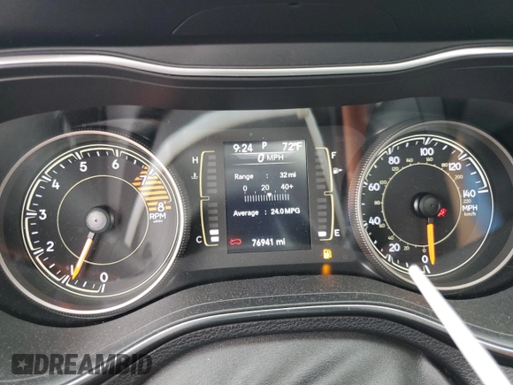 2019 Jeep Cherokee Altitude with VIN 1C4PJMLX1KD471582, listed as a Copart auction lot 55729055 with 76,941 mi miles and Salvage title. Bid and sale history available at DreamBid. Image 9.