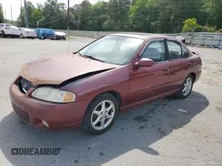 2001 Nissan Sentra SE z VIN 3N1BB51D11L106515, wystawiony jako Copart lot #53947855 z przebiegiem Nie podano mil oraz Szkoda całkowita • Salvage title. Historia ofert i sprzedaży dostępna na DreamBid. Obrazek 1.