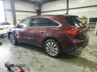 2016 Acura MDX Technology с VIN 5FRYD3H45GB018519, выставлен на аукционе Copart как лот 56639715 с пробегом Не указан миль и Чистый • Clean title. История ставок и продаж доступна на DreamBid. Изображение 2.