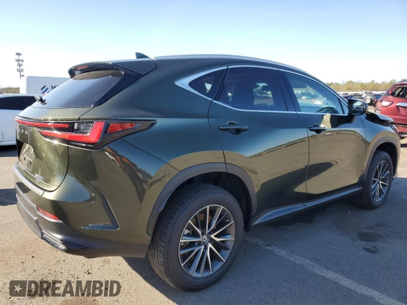 2024 Lexus NX 350h with VIN 2T2AKCEZ4RC022704, listed as a Copart auction lot 49720315 with 15,402 mi miles and Salvage title. Bid and sale history available at DreamBid. Image 3.