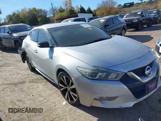 2017 Nissan Maxima SV with VIN 1N4AA6AP3HC449432, listed as a IAAI auction lot 40914078 with 118,020 mi miles and . Bid and sale history available at DreamBid. Image 1.