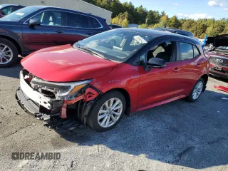 2023 Toyota Corolla Hatchback SE with VIN JTND4MBE5P3209065, listed as a Copart auction lot 75696844 with 27,013 mi miles and Non Repairable. Bid and sale history available at carsss.com. Image 1.