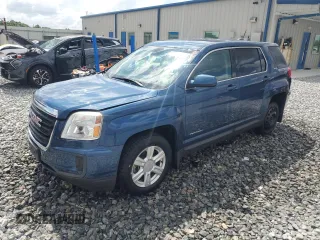2016 GMC Terrain SLE with VIN 2GKALMEK5G6290027, listed as a Copart auction lot 54821715 with 79,137 mi miles and Salvage Title. Bid and sale history available at carsss.com. Image 1.