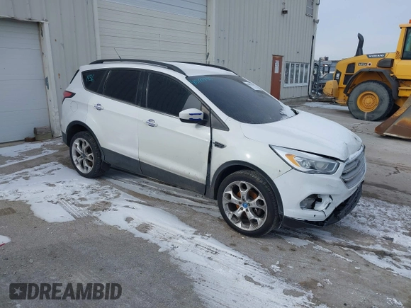 2017 Ford Escape SE with VIN 1FMCU0G94HUA55492, listed as a IAAI auction lot 40881436 with 168,481 mi miles and . Bid and sale history available at carsss.com. Image 1.