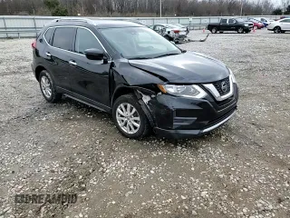 2019 Nissan Rogue SV with VIN 5N1AT2MT7KC829124, listed as a Copart auction lot 45156515 with 100,563 mi miles and Salvage Title. Bid and sale history available at carsss.com. Image 12.