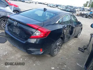 2017 Honda Civic Sedan EX with VIN 19XFC2F70HE036193, listed as a IAAI auction lot 41792742 with 56,957 mi miles. Bid and sale history available at carsss.com. Image 4.