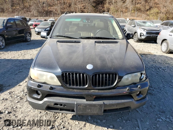 2006 BMW X5 3.0i with VIN 5UXFA13526LY39285, listed as a Copart auction lot 81198504 with 138,116 mi miles and Salvage Title. Bid and sale history available at carsss.com. Image 5.