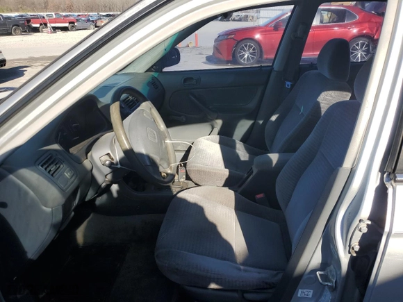 2000 Honda Civic VP with VIN 2HGEJ6614YH536447, listed as a Copart auction lot 46506085 with 302,724 mi miles and Salvage Title. Bid and sale history available at carsss.com. Image 7.