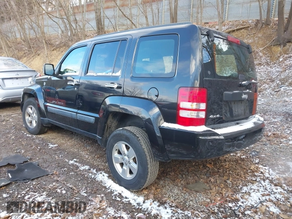 2012 Jeep Liberty Sport with VIN 1C4PJMAK0CW209498, listed as a IAAI auction lot 41881406 with 127,855 mi miles. Bid and sale history available at carsss.com. Image 3.