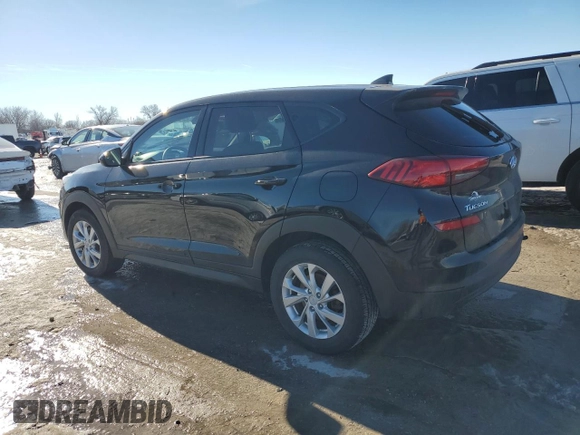 2019 Hyundai Tucson SE with VIN KM8J23A47KU941745, listed as a Copart auction lot 89094665 with 76,757 mi miles and Salvage Title. Bid and sale history available at carsss.com. Image 2.