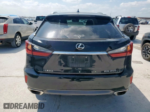 2017 Lexus RX with VIN 2T2ZZMCA1HC092774, listed as a Copart auction lot 52604505 with 132,027 mi miles and Salvage Title. Bid and sale history available at carsss.com. Image 6.