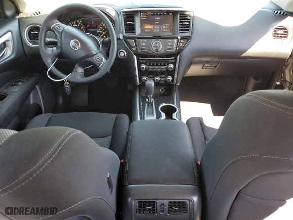 2017 Nissan Pathfinder S with VIN 5N1DR2MN7HC658106, listed as a Copart auction lot 50265475 with 91,093 mi miles and Salvage Title. Bid and sale history available at carsss.com. Image 8.