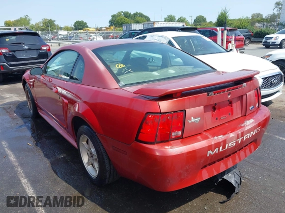 2002 Ford Mustang Standard z VIN 1FAFP40422F114992, wystawiony jako IAAI lot #40289505 z przebiegiem Nie podano mil oraz . Historia ofert i sprzedaży dostępna na DreamBid. Obrazek 3.