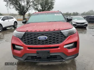 2023 Ford Explorer ST-Line with VIN 1FMSK7KH1PGB70928, listed as a Copart auction lot 42332265 with 16,971 mi miles and Salvage Title. Bid and sale history available at carsss.com. Image 5.