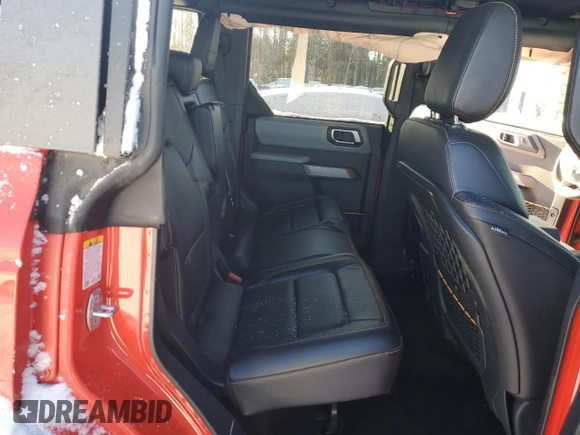 2021 Ford Bronco with VIN 1FMEE5DH3MLA64814, listed as a Copart auction lot 42487925 with 32,725 mi miles and Salvage title. Bid and sale history available at DreamBid. Image 11.