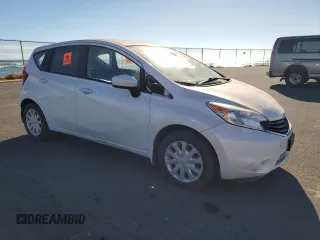 2015 Nissan Note SL with VIN 3N1CE2CP6FL449068, listed as a Copart auction lot 76725694 with 84,262 mi miles and Clean title. Bid and sale history available at DreamBid. Image 4.