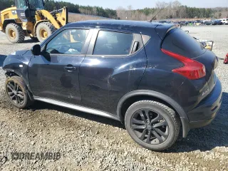 2013 Nissan Juke S with VIN JN8AF5MR2DT220208, listed as a Copart auction lot 48622955 with 96,447 mi miles and Salvage Title. Bid and sale history available at carsss.com. Image 2.