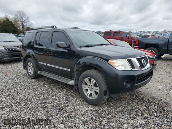 2012 Nissan Pathfinder LE z VIN 5N1AR1NB5CC632646, wystawiony jako Copart lot #51058235 z przebiegiem 157 147 mil mil oraz Szkoda całkowita • Salvage title. Historia ofert i sprzedaży dostępna na DreamBid. Obrazek 4.