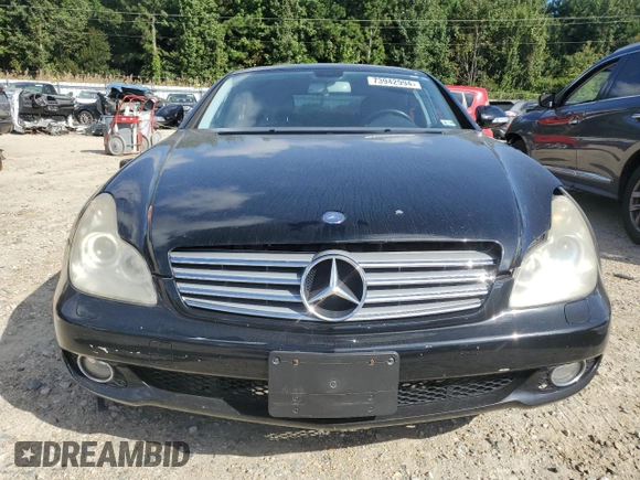 2006 Mercedes-Benz CLS-Class with VIN WDDDJ75X26A056382, listed as a Copart auction lot 73942994 with 0 mi miles and Clean Title. Bid and sale history available at carsss.com. Image 5.