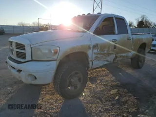 2007 Dodge Ram 2500 SLT with VIN 3D7KS28A17G796037, listed as a Copart auction lot 42055675 with 0 mi miles and Salvage Title. Bid and sale history available at carsss.com. Image 1.